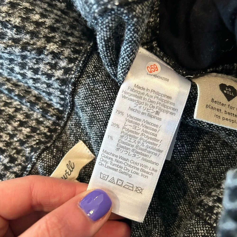 Madewell Huston Pants Size L - Picture 3 of 7